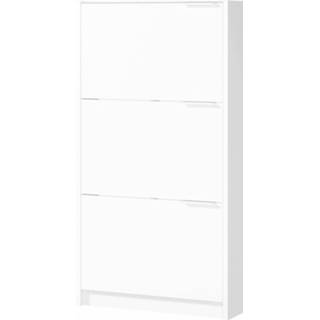 👉 Schoenenkast wit spaanplaat Tivoli 133 cm 6097140273245