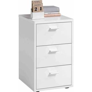 👉 Nachtkastje wit spaanplaat Zeus Mat 6097130521561