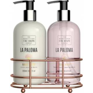 👉 Roze The Scottish Fine Soaps Company handverzorging Paloma 3 delig 5016365002417