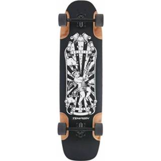 👉 Longboard unisex zwart wit hout Tempish Amar 3 inch zwart/wit 8592678126158