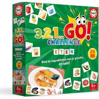 👉 Nederlands kaartspellen 321 Go Challenge Eten 8412668195325