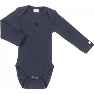 👉 Rompertje marine katoen junior Smallstuff romper basic body lange mouwen navy mt 74 5712352061145