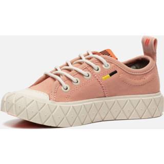 👉 Veterboots roze palladium canvas girl 196660034728