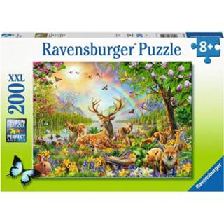 👉 Puzzel XXL dieren kinderpuzzels Mooie Hertenfamilie (200 stukjes) 4005556133529