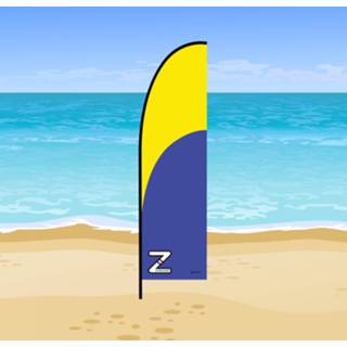 👉 Beachvlag active Zandvoort Race 250cm hoog 8720862407039