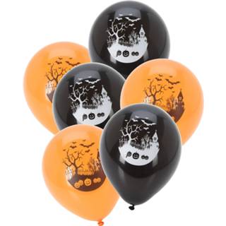 Halloween ballon ballonnen versiering Haunted House 10x stuks