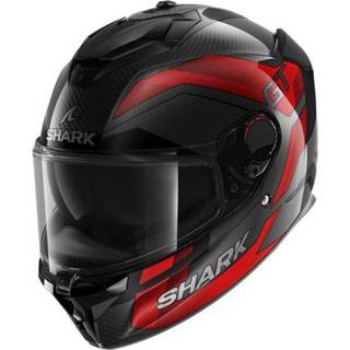 👉 Integraalhelm rood carbon XL active Shark Spartan GT Pro Ritmo Chrom DRU 3664836627571