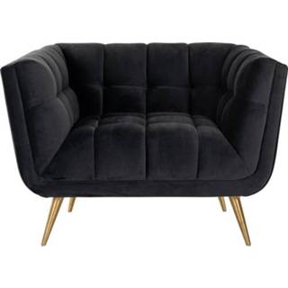 👉 Fauteuil gouden active antraciet Huxley velvet met poten Richmond-interiors 7423552690650 8720621663485