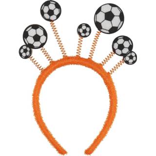 👉 Diadeem oranje unisex Voetbal 8720354486252