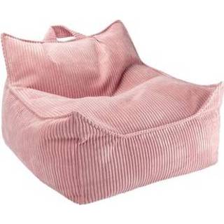 👉 Beanbag roze WigiWama Pink Mousse stoel 4751030596303