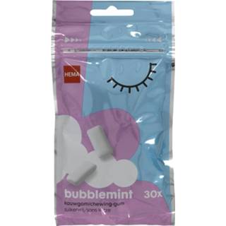 Kauwgom unisex Suikervrije Bubblemint - 30 Stuks 8720354232361