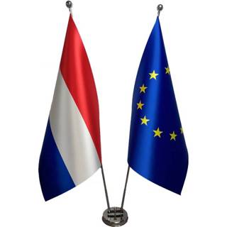 👉 Vlag satijn active Luxe Europese Unie 100x150cm | 8720862407794