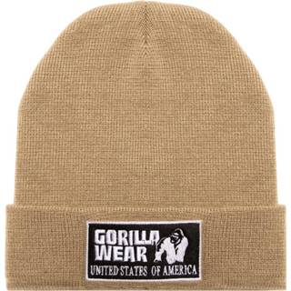 👉 Muts beige active Gorilla Wear Vermont - Beanie 8720604453287