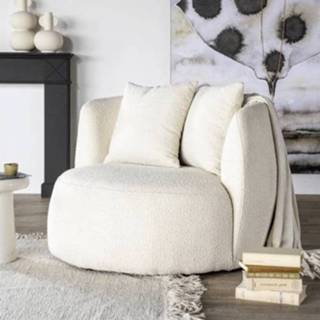 👉 Fauteuil beige Louis met kussen - Spark 9900000477677