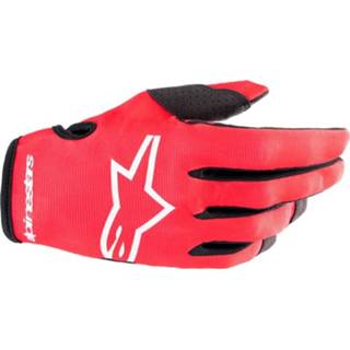 👉 Glove rood wit XL active Alpinestars Radar Mars Red White Gloves 8059347075334