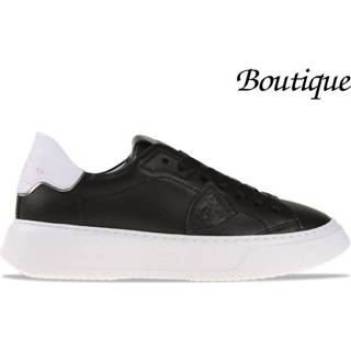 👉 Zwart wit unisex vrouwen Philippe Model Temple Low Zwart/Wit Dames 8059220499455