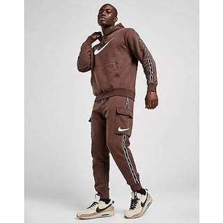 👉 Joggingbroek bruin wit XL male mannen Nike Repeat Fleece Heren - Baroque Brown/White 196152836038
