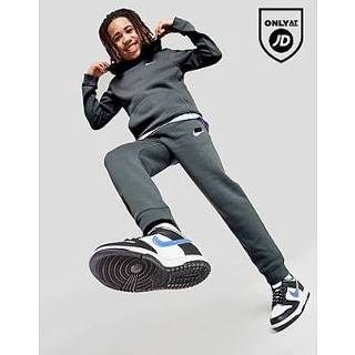 👉 Kinderbroek grijs wit zwart kinderen Nike Sportswear Club Fleece - Iron Grey/Iron Grey/White/Black Kind 196155205312