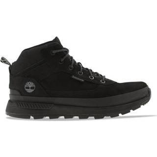 👉 Zwart unisex mannen Timberland Field Trekker Mid Heren