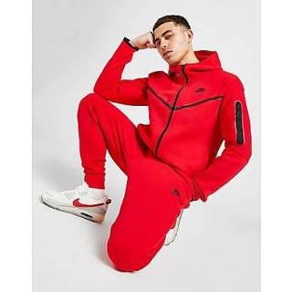 👉 Joggingbroek rood zwart XS male mannen Nike Tech Fleece Heren - University Red/Black 194494692312