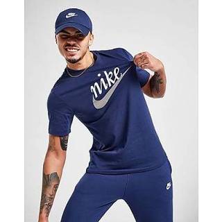 👉 Shirt blauw XS male mannen Nike Futura T-Shirt - Blue Heren 196153700260