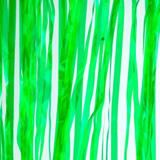 👉 Folie groen transparant deurgordijn 200 x 100 cm