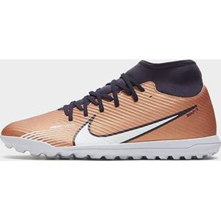 👉 Voetbalschoenen synthetisch male mannen Nike Mercurial Superfly 9 Club TF (turf) - Metallic Copper/Metallic Copper Heren 196152910523