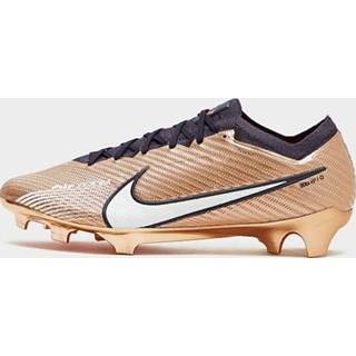 👉 Goud bovenwerk van textiel male mannen Nike Zoom Mercurial Vapor 15 Elite FG - Gold Heren 196152906687