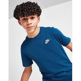 👉 Shirt blauw small Nike Logo T-Shirt Junior - Blue 196151082191