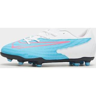 👉 Voetbalschoenen blauw wit roze synthetisch kinderen Nike Jr. Phantom GX Club MG voor kids (meerdere ondergronden) - Baltic Blue/White/Laser Blue/Pink Blast Kind 196154489881