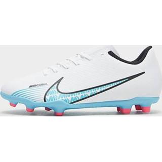 👉 Voetbalschoenen wit roze blauw synthetisch kinderen Nike Jr. Mercurial Vapor 15 Club FG/MG voor kleuters/kids (meerdere ondergronden) - White/Pink Blast/Baltic Blue Kind 196153823815