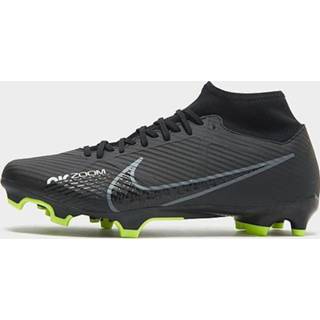 👉 Voetbalschoenen zwart wit grijs synthetisch male mannen Nike Zoom Mercurial Superfly 9 Academy MG (meerdere ondergronden) - Black/Summit White/Volt/Dark Smoke Grey Heren 196149123493