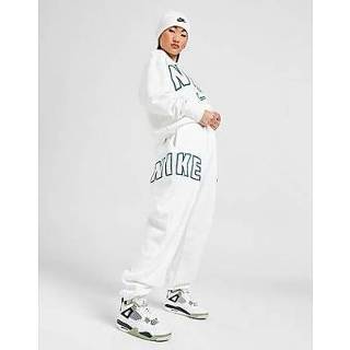 👉 Wit XS Nike Phoenix Fleece Varsity Joggers - White 196608190899