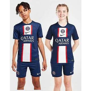 👉 Voetbalshirt wit kinderen Nike Paris Saint-Germain 2022/23 Stadium Thuis met Dri-FIT voor kids - Midnight Navy/White/Midnight Navy 195867276146