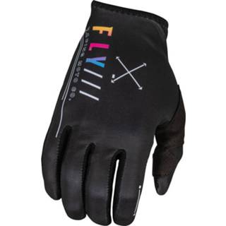 👉 Glove zwart s active Fly Racing MX Gloves Lite S.E Avenger Black Sunset