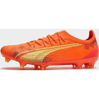 👉 Oranje synthetisch bovenwerk male mannen Puma Ultra FG/AG - Orange Heren 4065449312493