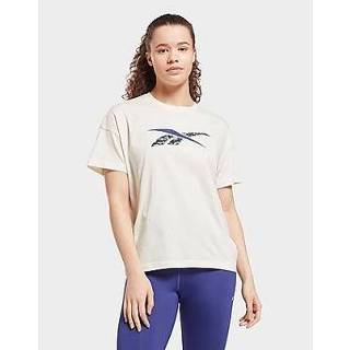 👉 Wit XXS vrouwen classic white Reebok training essentials modern safari graphic tee - Dames 4065431314528