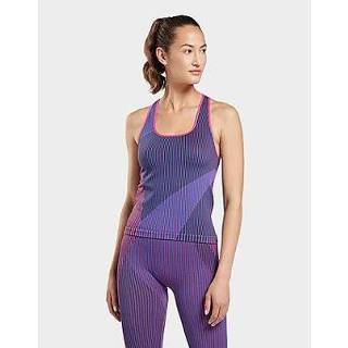 👉 Tanktop blauw XXS vrouwen Vector Blue Reebok united by fitness seamless - Dames 4065431312487