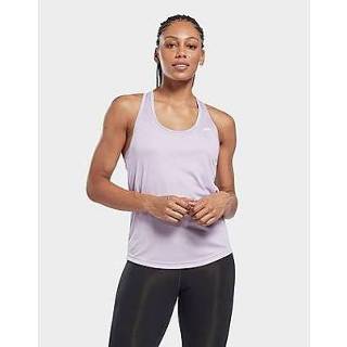 👉 Tanktop purper XXS vrouwen Purple Oasis Reebok workout ready mesh back - Dames 4066746338933