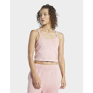 👉 Tanktop XXS vrouwen Frost Berry Reebok classics natural dye - Dames 4066746492635