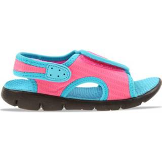 👉 Roze blauw unisex kinderen Nike Sunray Adjust 4 Roze/Blauw