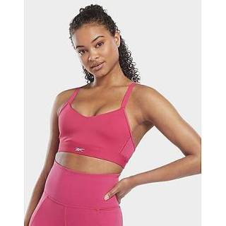 👉 Sport BH roze XXS vrouwen Semi Proud Pink Reebok lux sportbeha met dunne bandjes - Dames 4065431130852