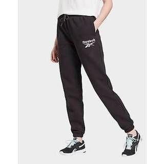 👉 Joggingbroek zwart XXS vrouwen Reebok identity logo fleece - Black Dames 4064057966623