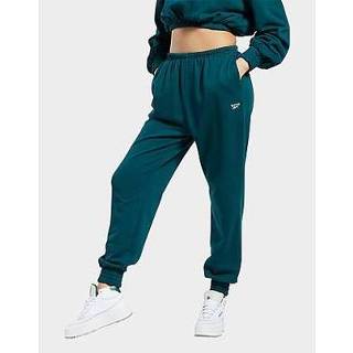 👉 Joggingbroek donkergroen XS vrouwen Forest Green Reebok classics van badstof - Dames 4065432404709