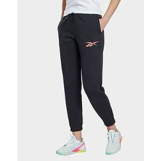 👉 Joggingbroek zwart s vrouwen Reebok doorbuster identity vector graphic - Black Dames 4066746025208