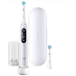 👉 Elektrische tandenborstel wit Oral-B iO Series 6 White + 1 extra opzetborstel - met AI-herkenning 4210201445234