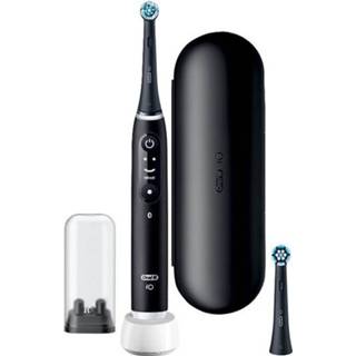 👉 Elektrische tandenborstel zwart Oral-B iO Series 6 Black Lava + 1 extra opzetborstel - met AI-herkenning 4210201445111