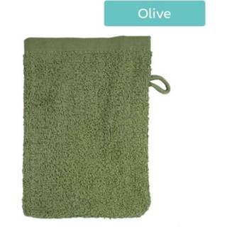 👉 Washandje katoen zwart The One Towelling Classic Kleur: Olive 8719322225696