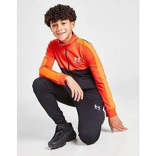 👉 Zwart kinderen Under Armour Colour Block Knit Tracksuit Junior - Black Kind 196039513960