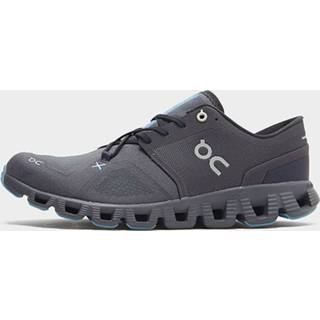 👉 Grijs bovenwerk van textiel male mannen On Running Cloud X 3 - GREY Heren 7630419100591